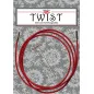 Twist cable rouge 93 cm small