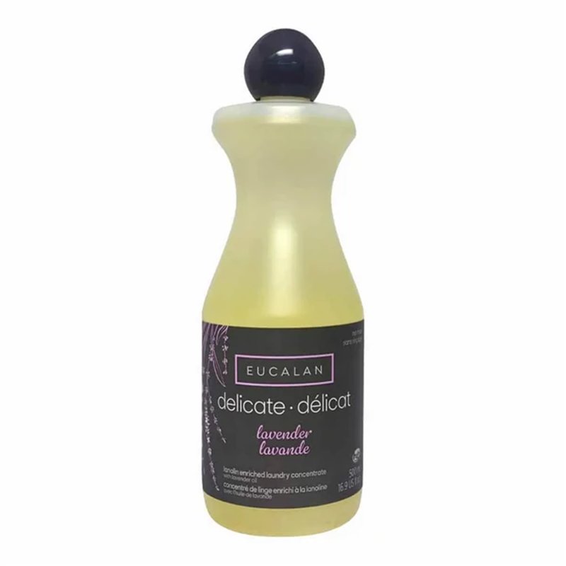 Lessive naturelle Eucalan pour laine et tissus 500 ML Lavande