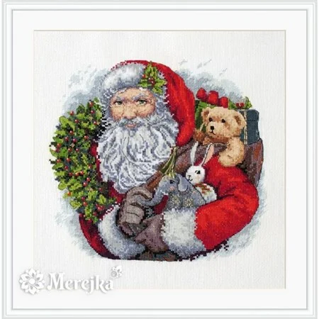 Merejka Embroidery kit Santa