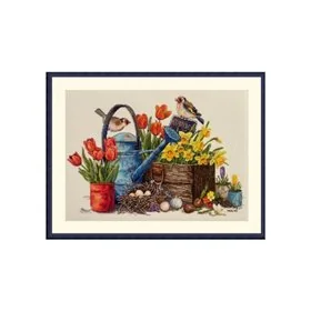 Merejka Embroidery kit "Spring Garden"