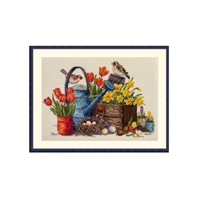 Merejka Kit de broderie « Jardin printanier »