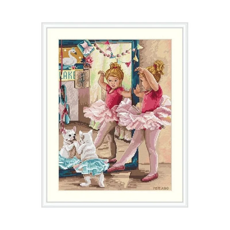 Kit de broderie Danseurs de ballet