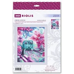 Embroidery kit Spring Express