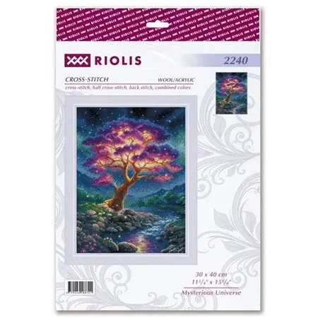 Kit de broderie Univers mystérieux