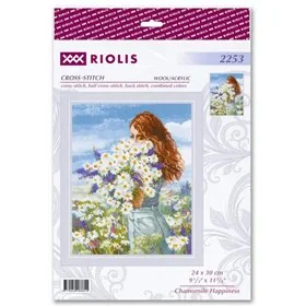 Riolis Embroidery kit Chamomile Happiness