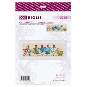 Kit de broderie Coq-coq