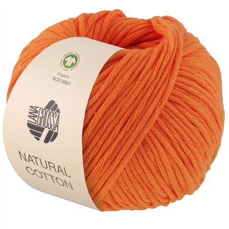 Natural Cotton Gots Orange 06