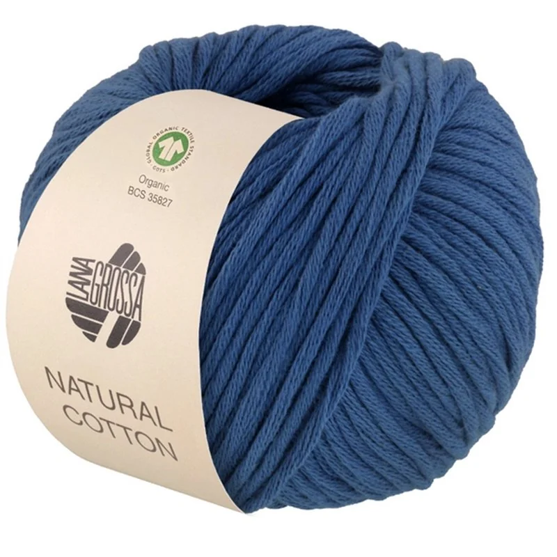 Natural Cotton Gots Blue 14