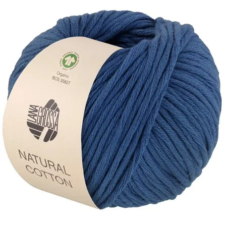 Natural Cotton Gots Bleu 14