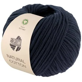 Natural Cotton Gots Bleu foncé 15