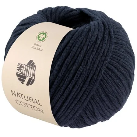 Natural Cotton Gots Bleu foncé 15