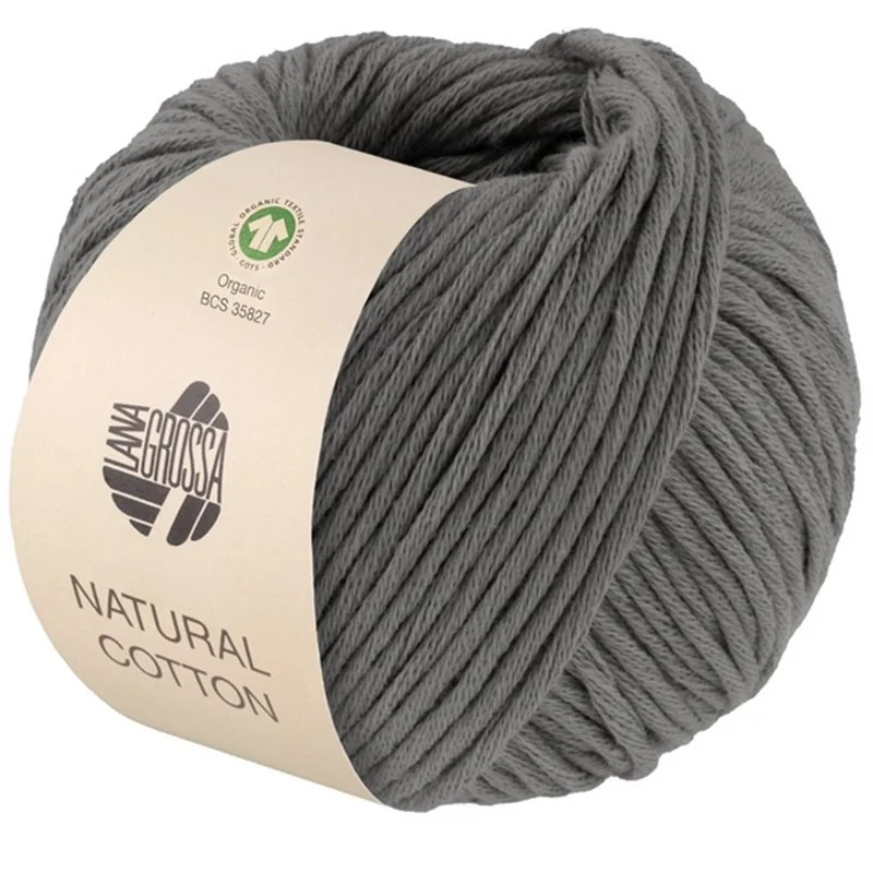 Natural Cotton Gots Gris foncé 21
