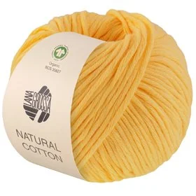 Natural Cotton Gots Yellow 05