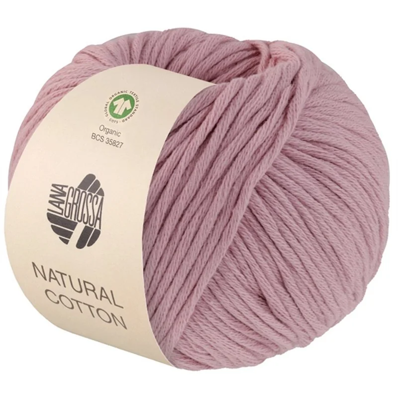 Natural Cotton Gots Vieux rose 11
