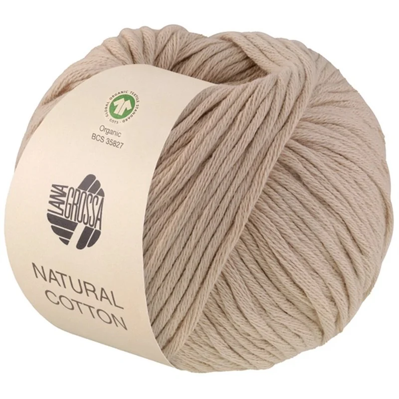 Natural Cotton Gots Beige 19