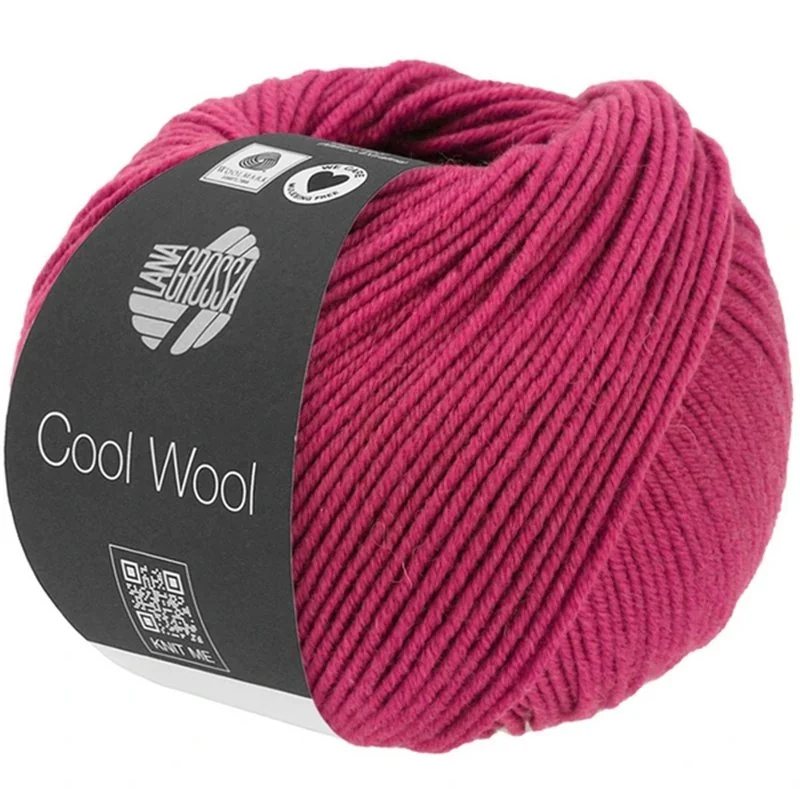 Cool Wool Mélange Rouge indien chiné 1432