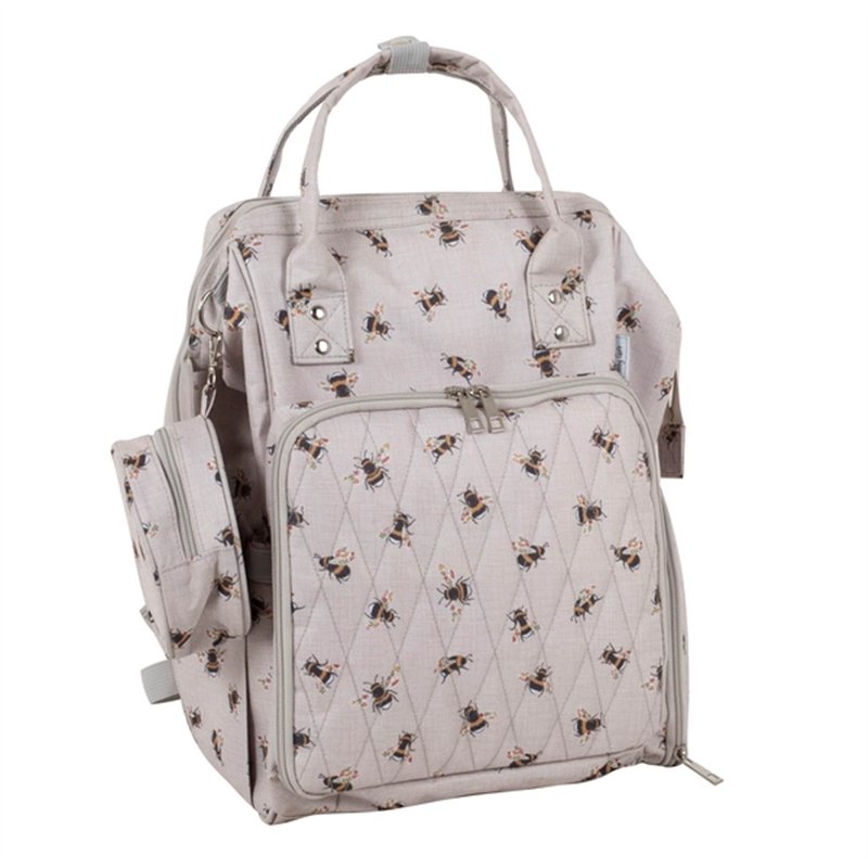 Sac à dos tricot et crochet Abeille