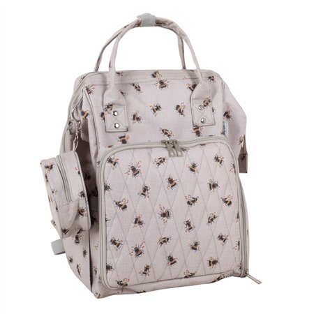 Sac à dos tricot et crochet Abeille