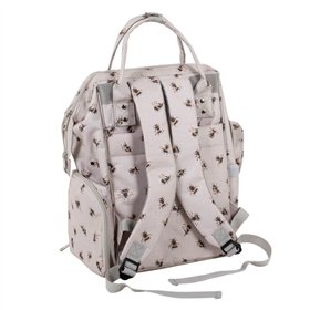 Knitting and crochet backpack Bees