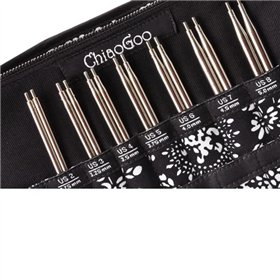 Chiagoo kit aiguilles interchangeables Twist Lace 2,75 - 10 mm