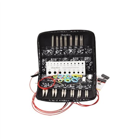 Chiagoo kit aiguilles interchangeables Twist Lace 2,75 - 5 mm