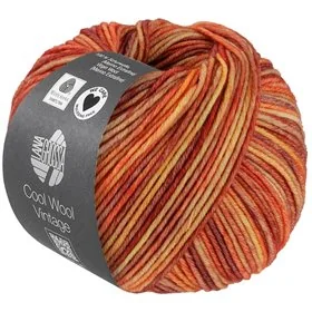 Cool Wool Vintage Orange-brun 7388