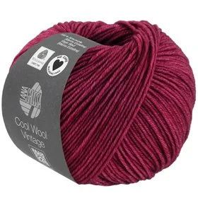 Cool Wool Vintage Rouge 7377