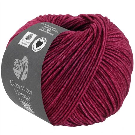 Cool Wool Vintage Rouge 7377