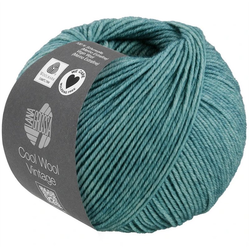Cool Wool Vintage Petrol 7379