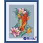 Embroidery kit Golden Koi