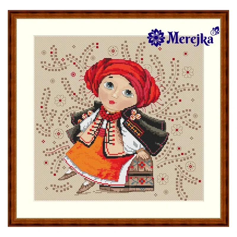 Kit de broderie Sur la dot Kit de broderie Sur la dot