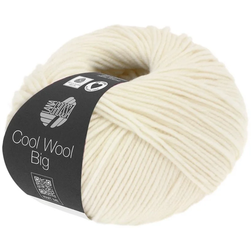 Cool Wool Big Blanc Cassé 0601