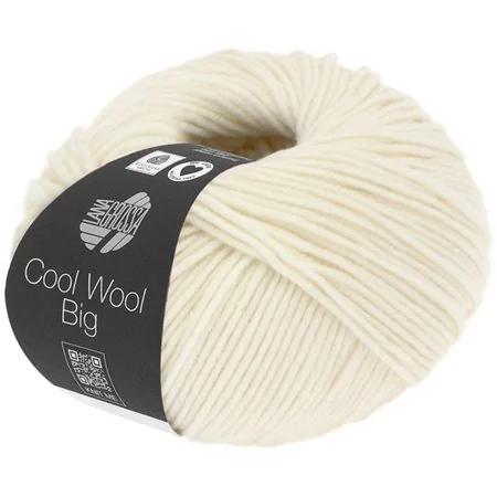 Cool Wool Big Blanc Cassé 0601