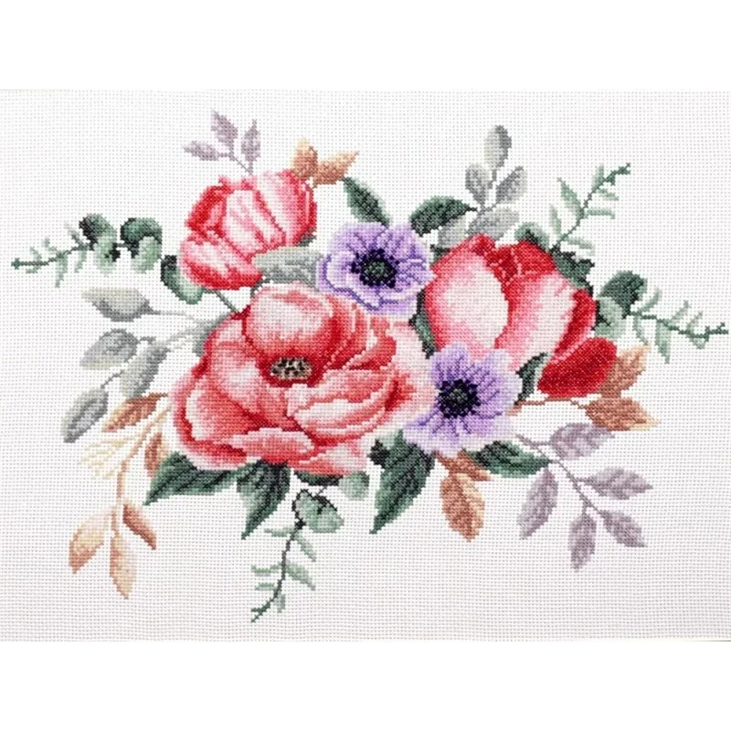 Embroidery kit Elegant Bouquet Embroidery kit Elegant Bouquet