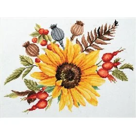 Kit de broderie Bouquet d'automne