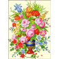 Embroidery kit Elegant Floral Arrangement