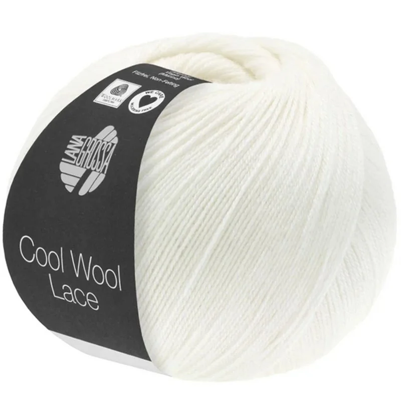 Cool Wool Lace Blanc 28