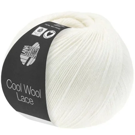 Cool Wool Lace Blanc 28