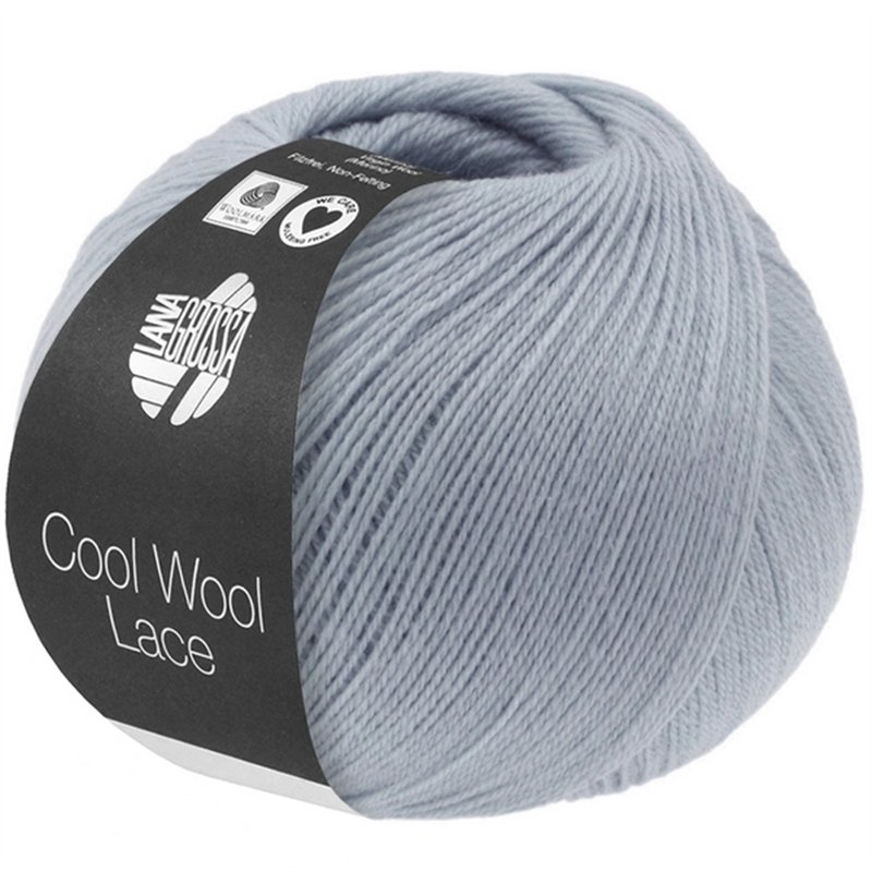 Cool Wool Lace Pastel blue 62