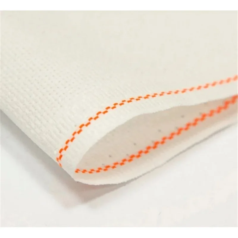 Needlework fabric Aida 14 50 x 100 cm - ecru