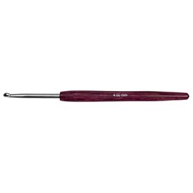 Crochet hook woodgrip 4 mm
