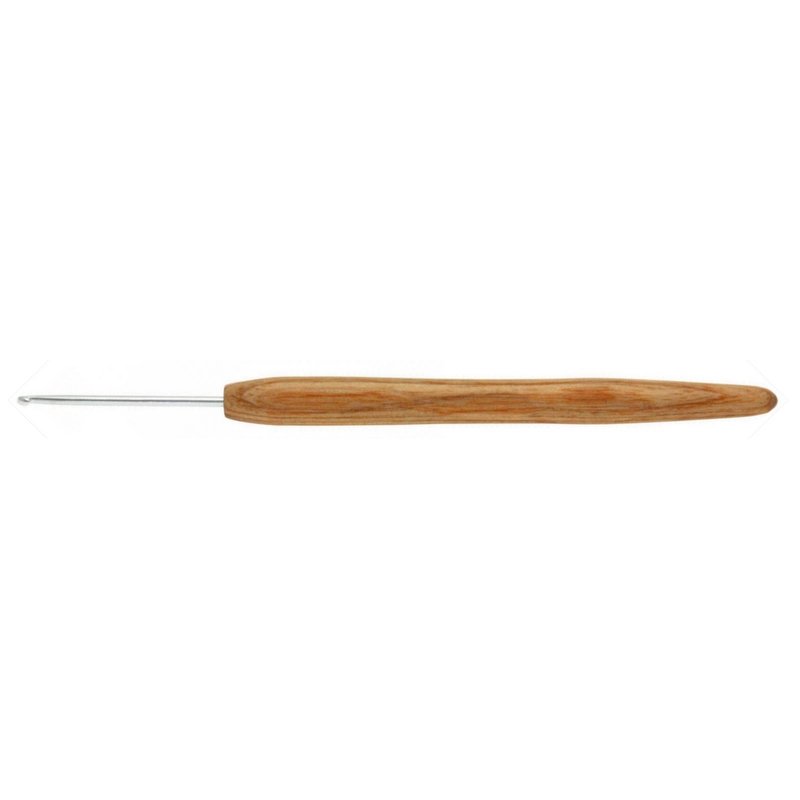 Crochet poignée en bois 2 mm