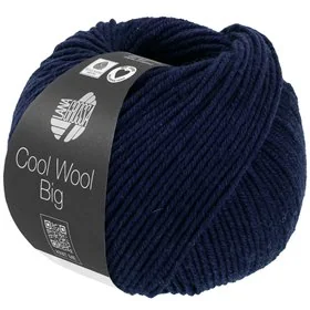 Cool Wool Big Mélange Bleu nuit 1694