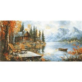 Embroidery kit Echoes of a Golden Season