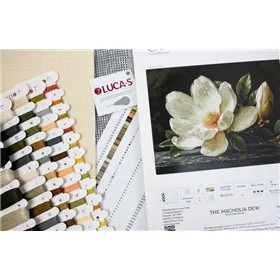 Kit de broderie La Rosée du Magnolia