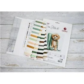 Luca-S Embroidery kit For a Walk