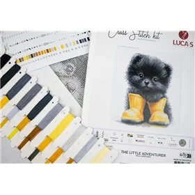 Luca-S Kit de broderie Le Petit Aventurier