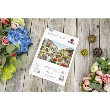 Kit de broderie Fiori Cafés