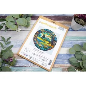 Kit de broderie Village d'Été