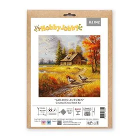 Embroidery kit Golden Autumn